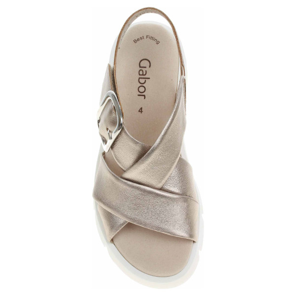 detail Dámske sandále Gabor 64.752.62 puder