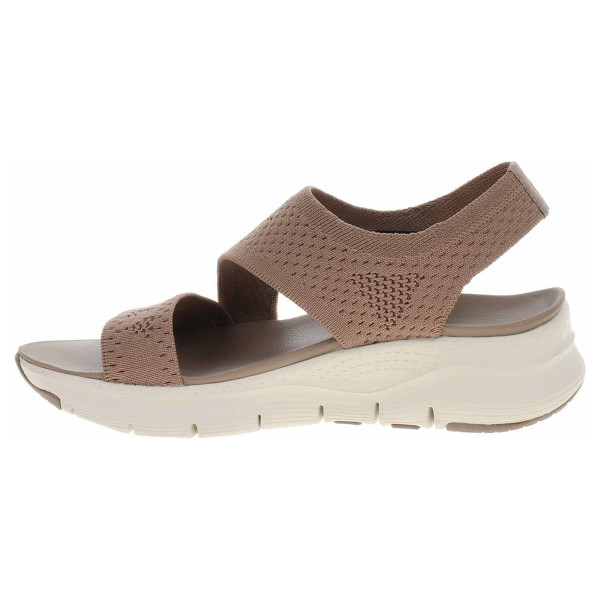 detail Skechers Arch Fit - Brightest Day mocha
