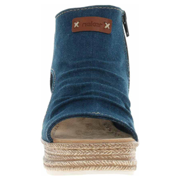 detail Dámske sandále Rieker 68791-12 blau