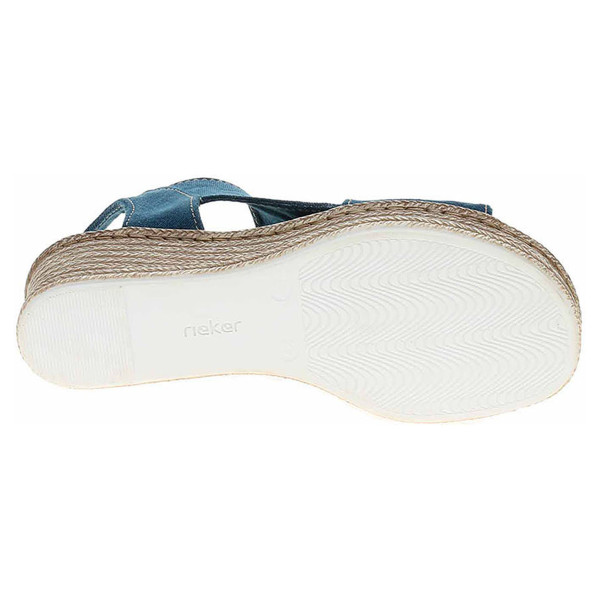 detail Dámske sandále Rieker 68791-12 blau