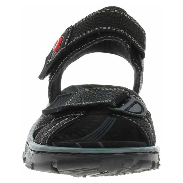 detail Dámske sandále Rieker 68851-02 schwarz