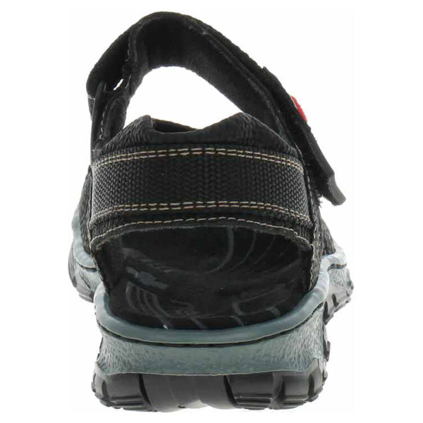 detail Dámske sandále Rieker 68851-02 schwarz