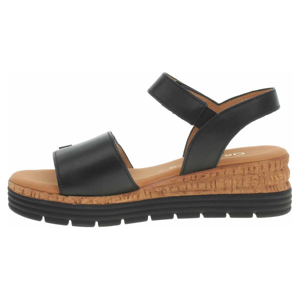 detail Dámske sandále Gabor 82.700.57 schwarz