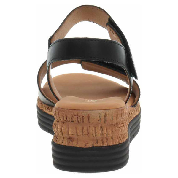 detail Dámske sandále Gabor 82.700.57 schwarz