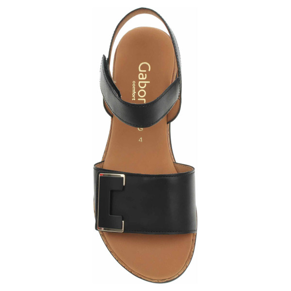 detail Dámske sandále Gabor 82.700.57 schwarz