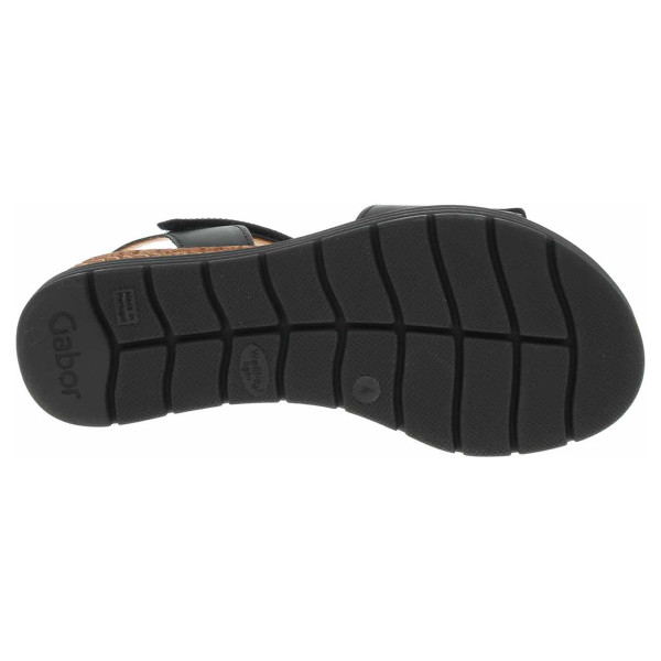 detail Dámske sandále Gabor 82.700.57 schwarz