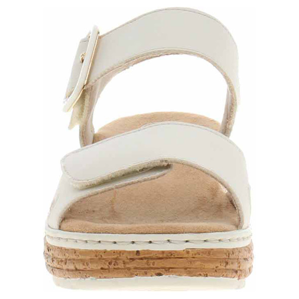 detail Dámske sandále Rieker 62760-60 beige