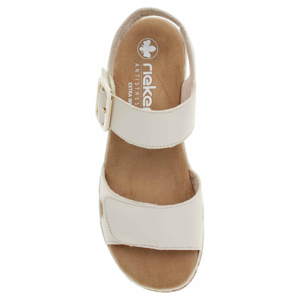detail Dámske sandále Rieker 62760-60 beige