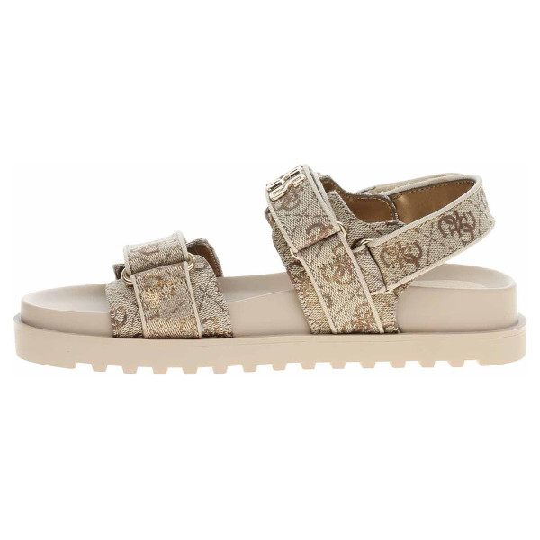 detail Dámske sandále Guess FLJFDSLEL03-GOLD