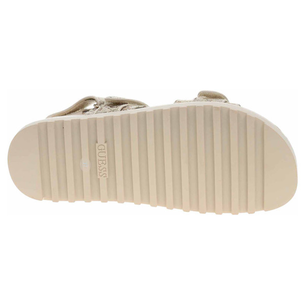 detail Dámske sandále Guess FLJFDSLEL03-GOLD