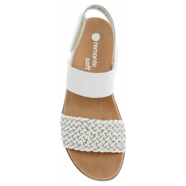 detail Dámske sandále Remonte D0Q56-80 weiss