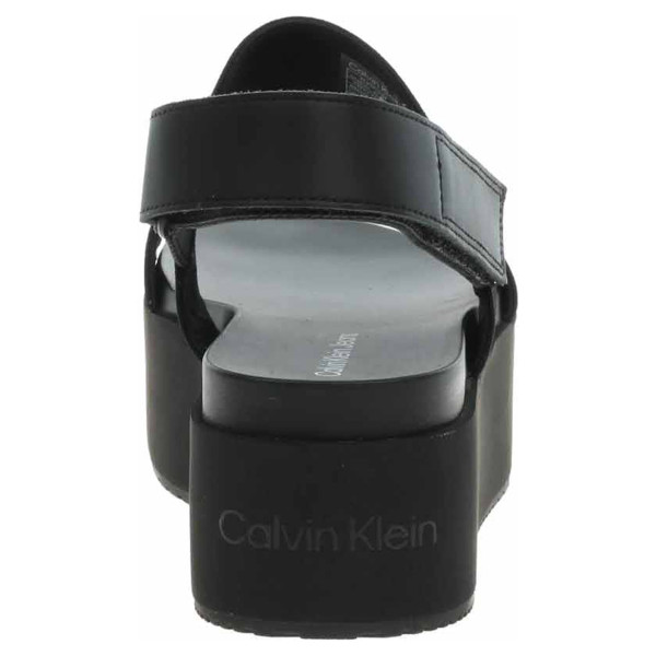 detail Dámske sandále Calvin Klein YW0YW01788 0GJ Triple Black