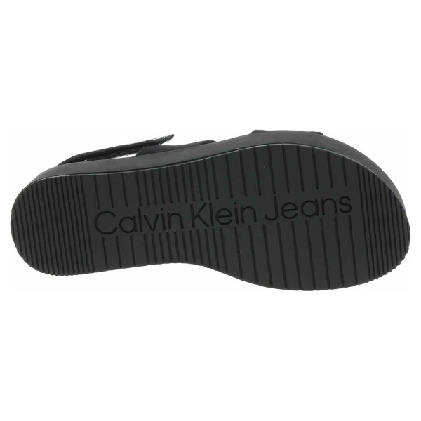 detail Dámske sandále Calvin Klein YW0YW01788 0GJ Triple Black