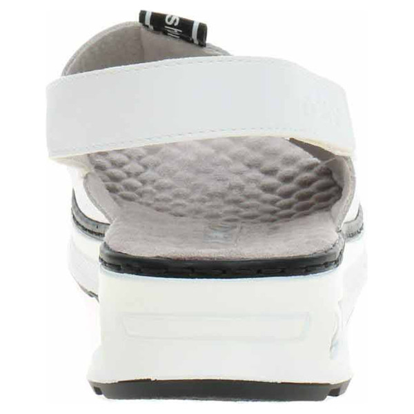 detail Dámske sandále Rieker 65615-80 weiss