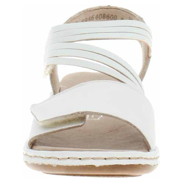 detail Dámske sandále Rieker 65964-80 weiss