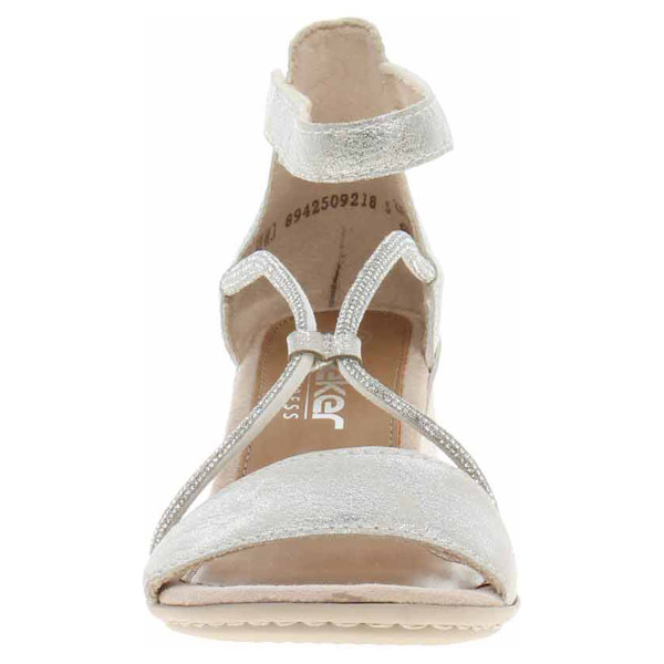 detail Dámske sandále Rieker 64654-40 silber