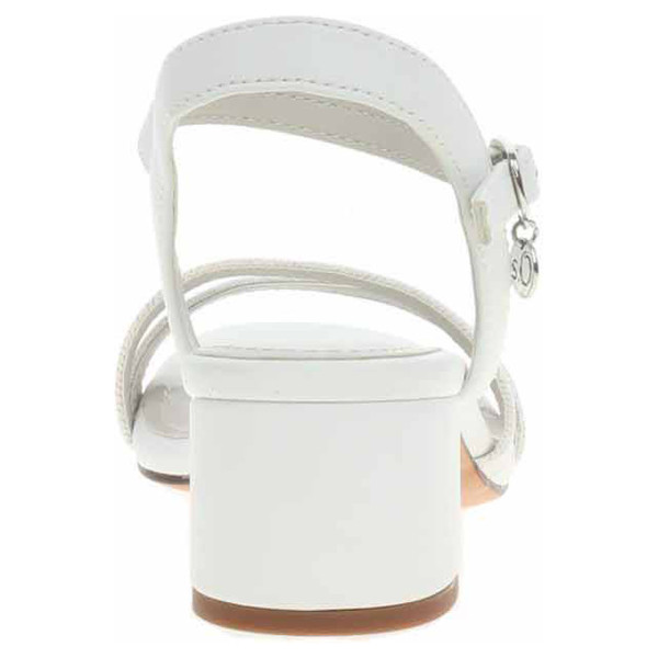 detail Dámska spoločenské topánky s.Oliver 5-28207-42 white comb