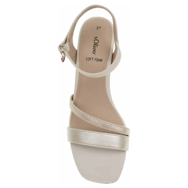 detail Dámska spoločenské topánky s.Oliver 5-28207-42 beige comb