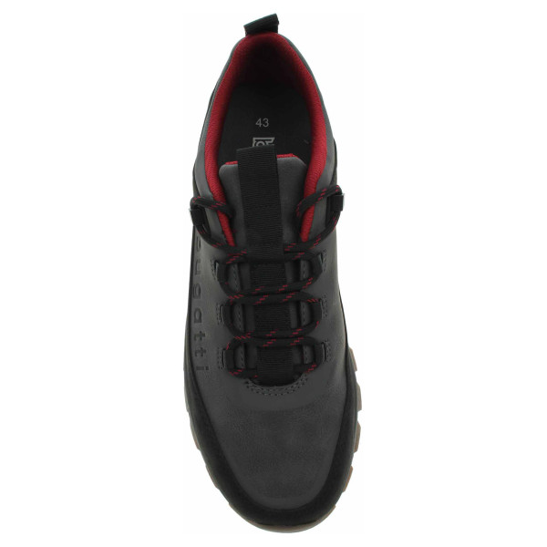 detail Pánska topánky Bugatti 323-A0B01-5055 dark grey - black