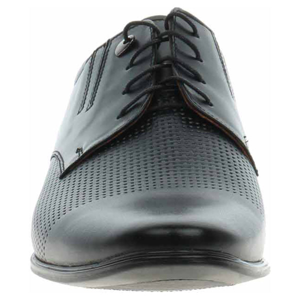 detail Wall Street pánské společenské PO482 černá