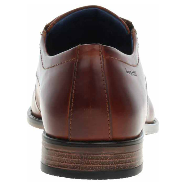 detail Bugatti pánské společenské 313-AHY03-1000 cognac