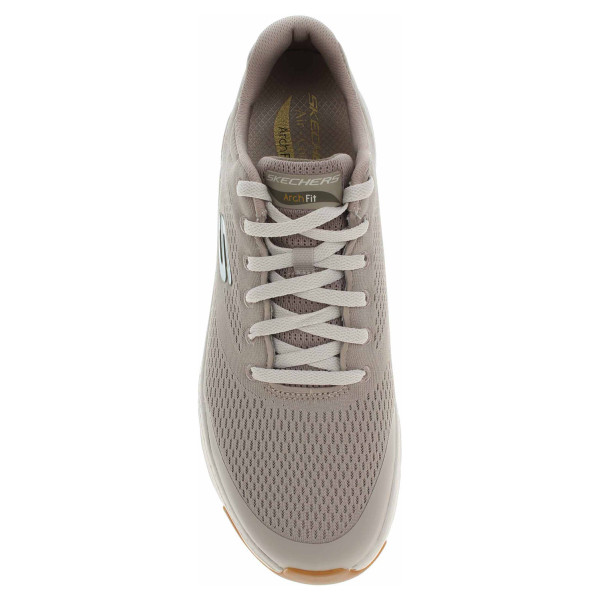 detail Skechers Arch Fit taupe