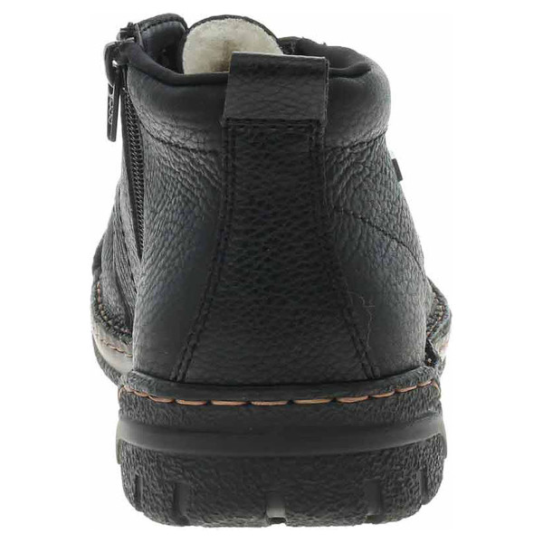 detail Pánska členkové topánky Rieker B0347-00 schwarz