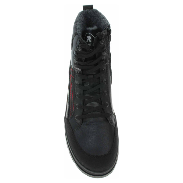 detail Pánska členkové topánky Rieker U0271-00 schwarz