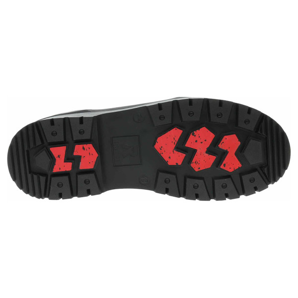 detail Pánska členkové topánky Rieker U0271-00 schwarz