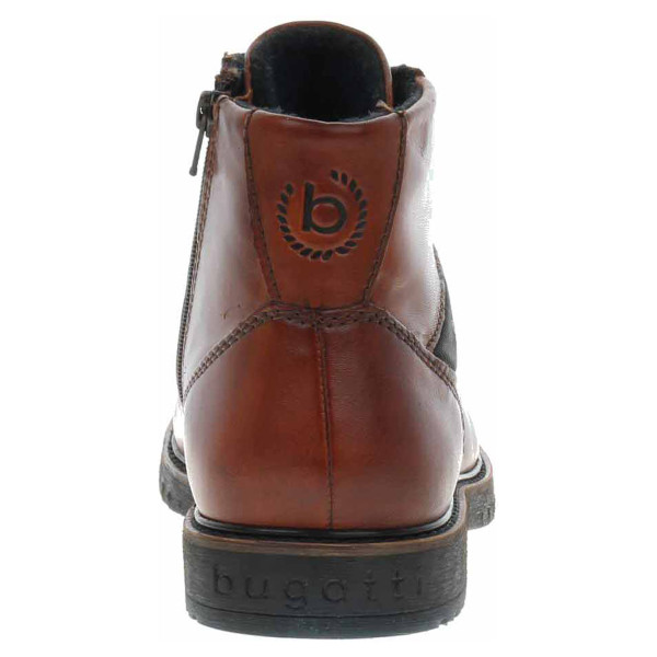 detail Pánska členkové topánky Bugatti 331-8373A-4100 cognac