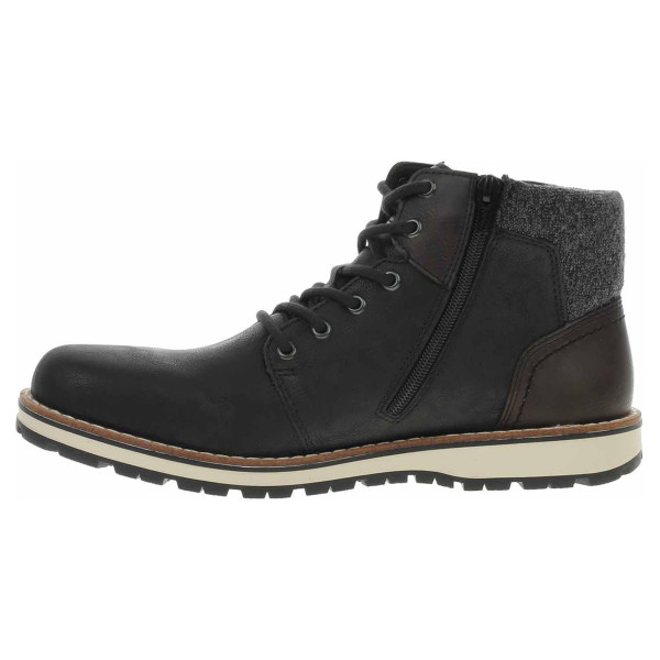 detail Pánska členkové topánky Rieker 38441-01 schwarz