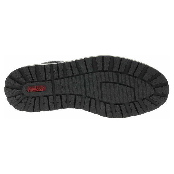 detail Pánska členkové topánky Rieker 38441-01 schwarz