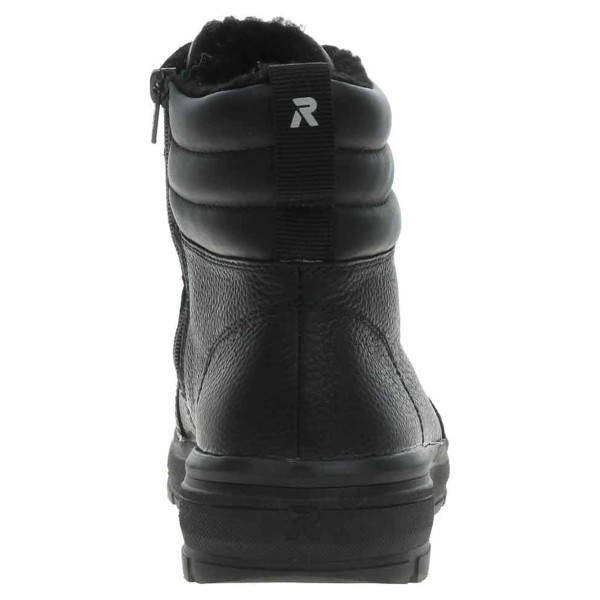 detail Pánska členkové topánky Rieker U0071-01 schwarz