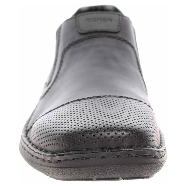 detail Pánske mokasiny Rieker 03056-00 schwarz