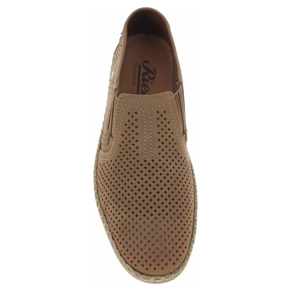 detail Pánske mokasiny Rieker B5297-64 beige