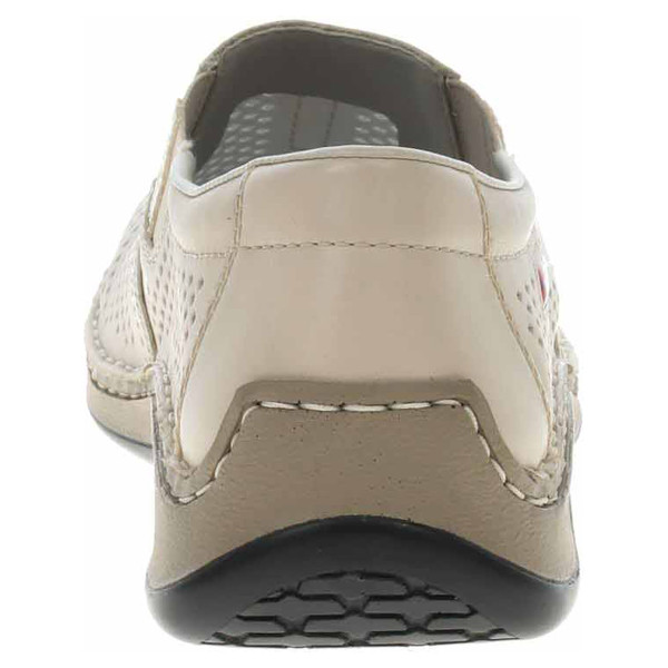detail Pánske mokasiny Rieker 05297-60 beige