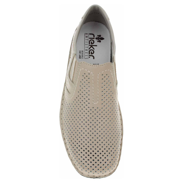detail Pánske mokasiny Rieker 05297-60 beige