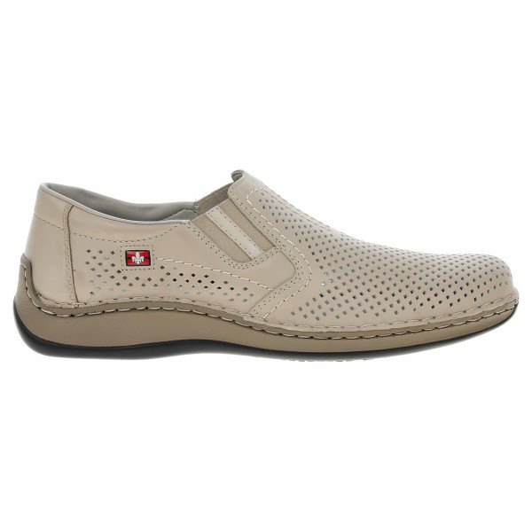 detail Pánske mokasiny Rieker 05297-60 beige