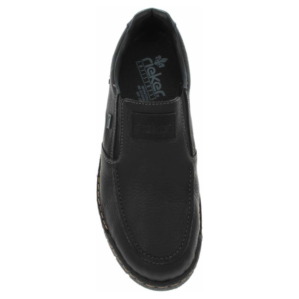 detail Pánske mokasiny Rieker B0363-00 schwarz