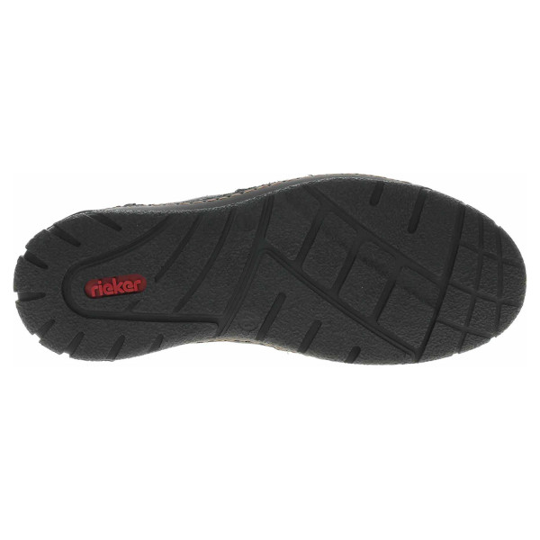 detail Pánske mokasiny Rieker B0363-00 schwarz