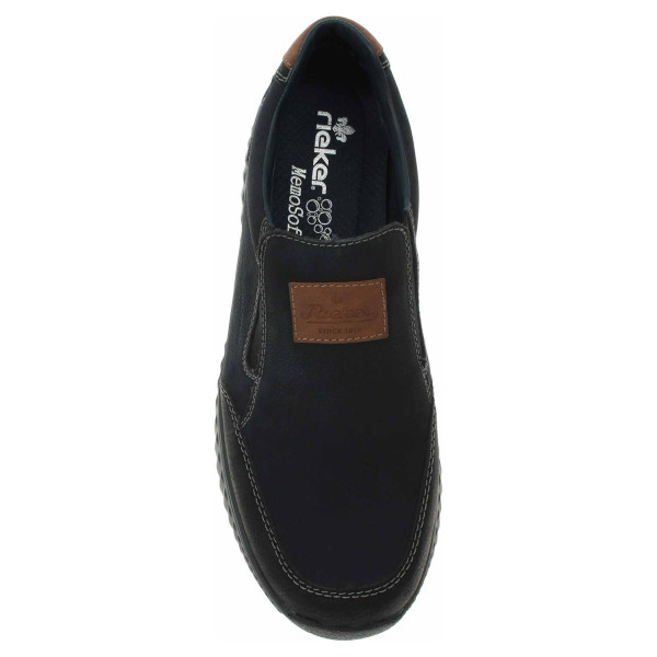 detail Pánske mokasiny Rieker B0654-14 blau