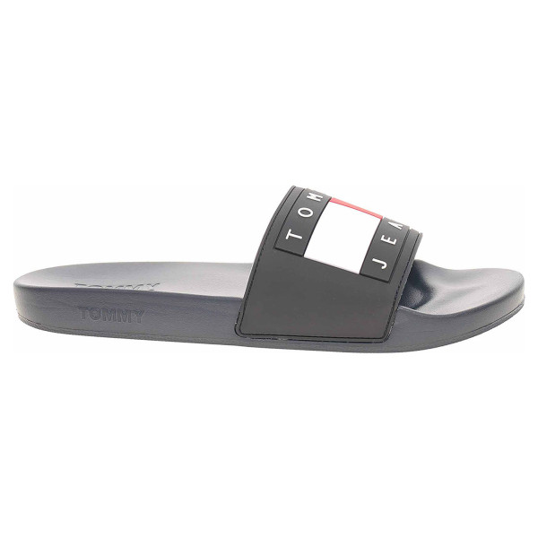 detail Pánske plážové papuče Tommy Hilfiger EM0EM00689 C87 twilight navy