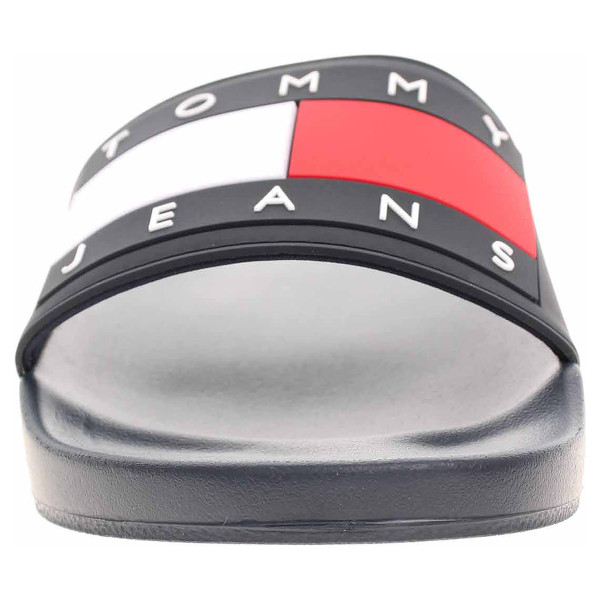 detail Pánske plážové papuče Tommy Hilfiger EM0EM00689 C87 twilight navy