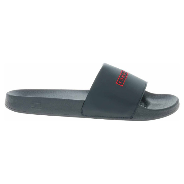 detail Pánske plážové papuče Tommy Hilfiger FM0FM04226 DW5 Desert Sky