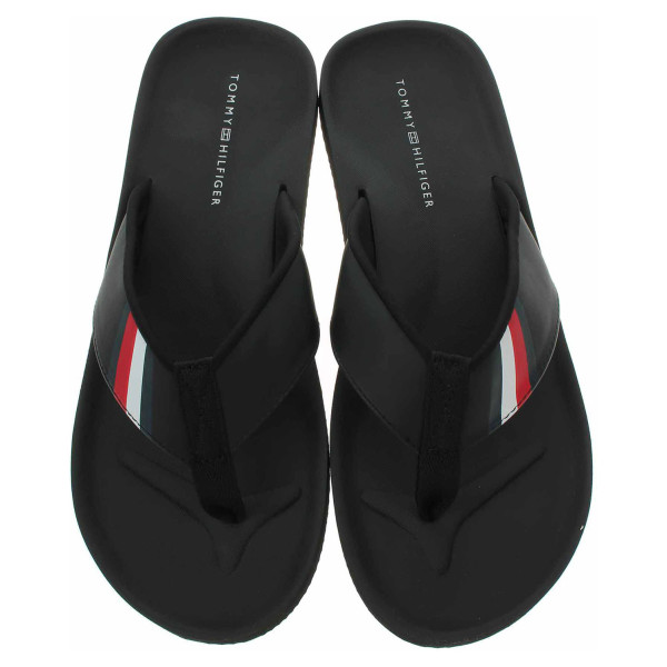 detail Pánske plážové papuče Tommy Hilfiger FM0FM04473 BDS black