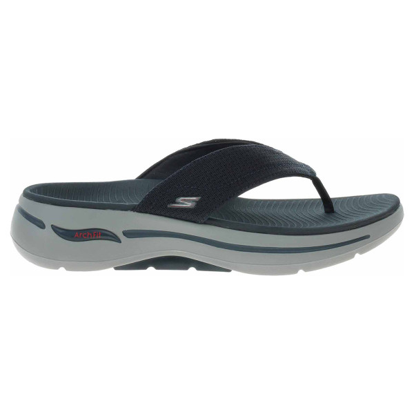 detail Skechers Go Walk Arch Fit Sandal navy-red