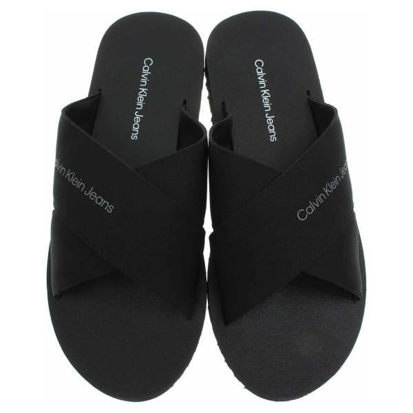 Pánske papuče Calvin Klein YM0YM00942 Triple Black