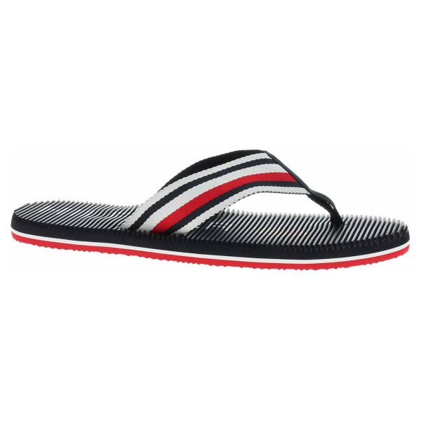 detail Pánske papuče Tommy Hilfiger FM0FM05025 DW5 Desert Sky