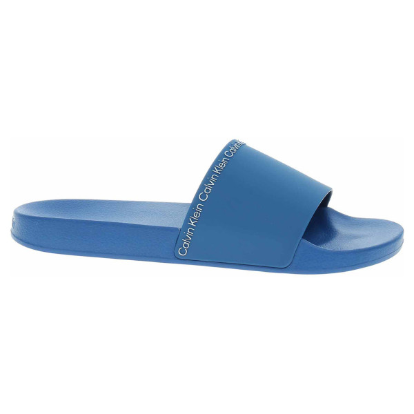 detail Pánske plážové papuče Calvin Klein HM0HM00981 C41 Delta Blue