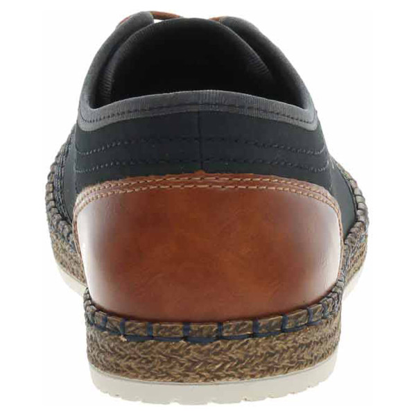 detail Pánske poltopánky Rieker B5249-14 blau kombi